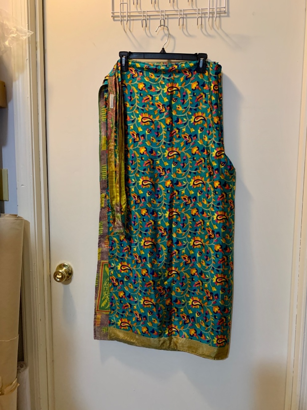 Earthbound Trading Co Reversible One Size Sari Wrap - Wear Many Different Ways!